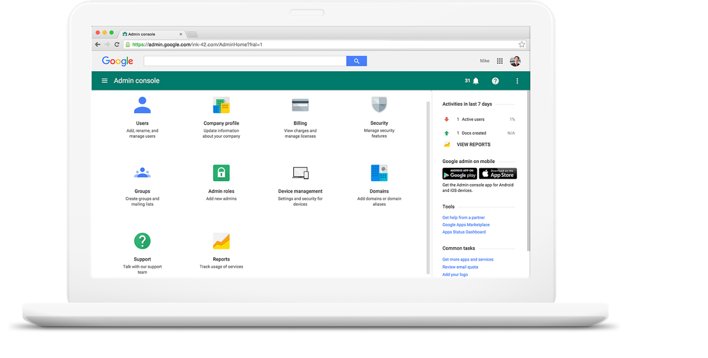 Using G Suite securely, wherever you are.